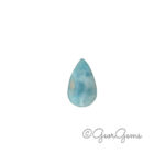 16.84ct Larimar - Pear Cabochon
