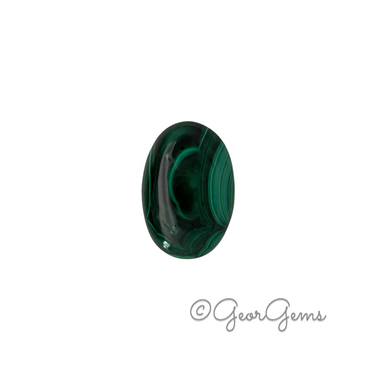27787 30.70ct Malachite - Oval Cabochon