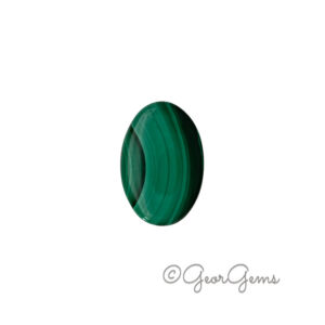 33.41ct Malachite - Oval Cabochon