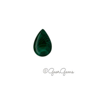 45.13ct Malachite - Pear Cabochon
