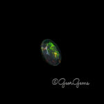 6.12ct Black Opal - Oval
