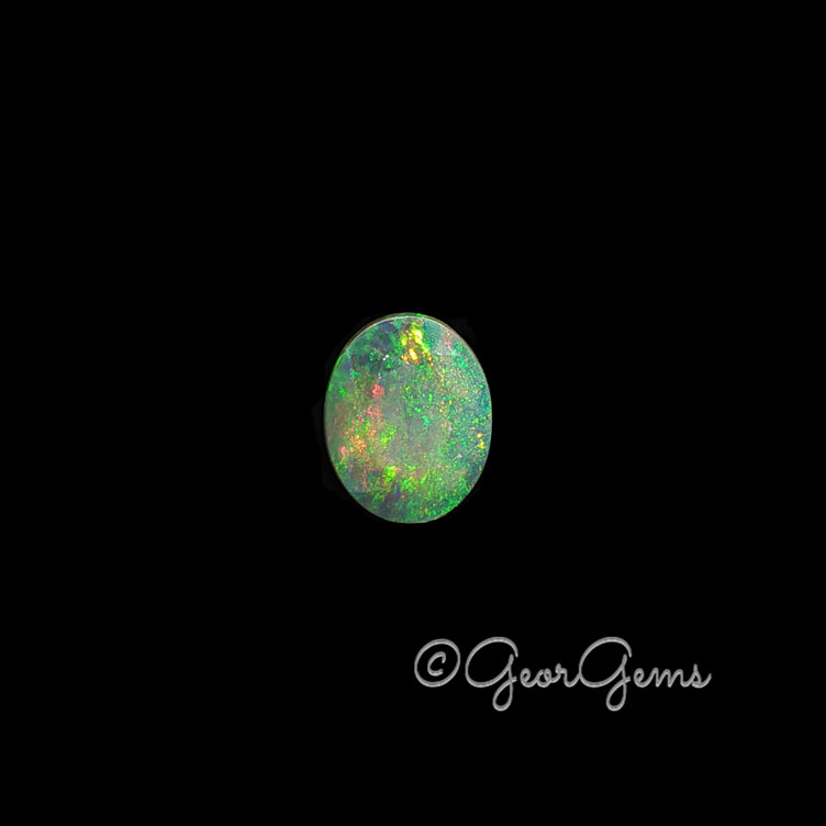 27845_1 6.24ct Black Opal - Oval
