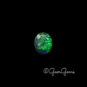5.24ct Black Opal - Oval