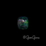 11.71ct Black Opal - Rectangular Cushion