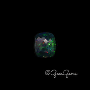 11.71ct Black Opal - Rectangular Cushion