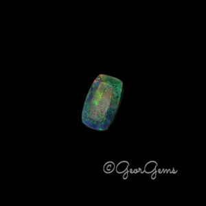3.61ct Black Opal - Rectangular Cushion