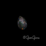 8.66ct Black Opal - Pear Shape