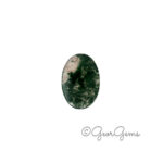 19.65ct Moss Agate - Oval Cabochon