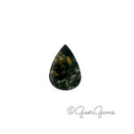 19.73ct Moss Agate - Pear Cabochon