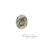 23.86ct Moss Agate - Oval Cabochon