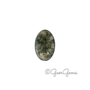22.88ct Moss Agate - Oval Cabochon