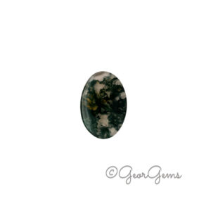 21.69ct Moss Agate - Oval Cabochon