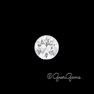 White Topaz Round (2-10mm)