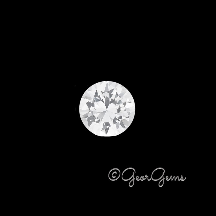 White-Topaz-8mm White Topaz Round (2-10mm)