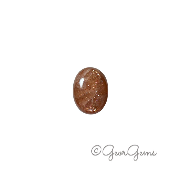27907 12.62ct Sunstone - Oval Cabochon