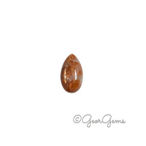 10.91ct Sunstone - Pear Cabochon
