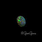 17.34ct Black Opal - Oval Cabochon - Image 3