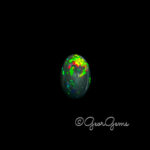 17.84ct Black Opal - Oval Cabochon