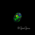 17.84ct Black Opal - Oval Cabochon - Image 2