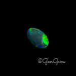 15.63ct Black Opal - Oval Cabochon