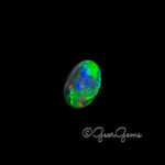 15.63ct Black Opal - Oval Cabochon