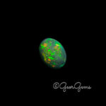 11.83ct Black Opal - Oval Cabochon