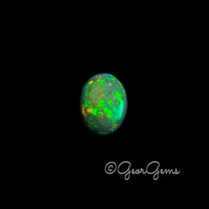 11.83ct Black Opal - Oval Cabochon