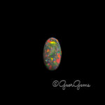 13.67ct Black Opal - Oval Cabochon