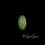 10.35ct Black Opal - Oval Cabochon