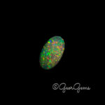 10.35ct Black Opal - Oval Cabochon