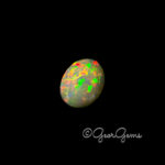 20.74ct Black Opal - Oval Cabochon - Image 3