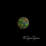 14.03ct Black Opal - Round Cabochon - Image 2