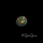 9.49ct Black Opal - Oval Cabochon
