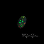 7.57ct Black Opal - Oval Cabochon