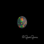 7.68ct Black Opal - Oval Cabochon