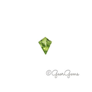 0.89ct Peridot - Kite Shape