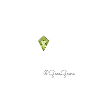 0.48ct Peridot - Kite Shape