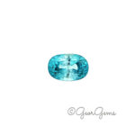 9.01ct Blue Zircon - Oval