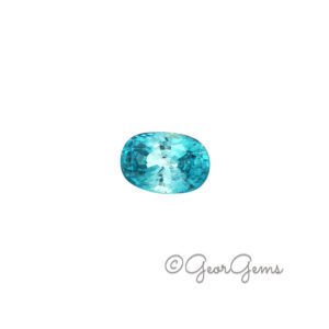 9.01ct Blue Zircon - Oval