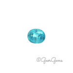 7.78ct Blue Zircon - Oval