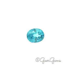 7.78ct Blue Zircon - Oval