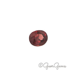 3.20ct Red Zircon - Oval