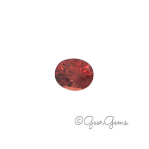 2.98ct Red Zircon - Oval