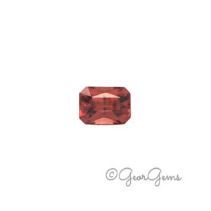 2.98ct Red Zircon - Radiant