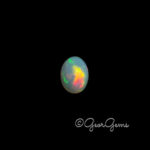 3.95ct Opal - Oval Cabochon