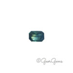 1.58ct Teal Sapphire - Emerald Cut