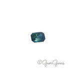 1.58ct Teal Sapphire - Emerald Cut