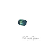 1.58ct Teal Sapphire - Emerald Cut