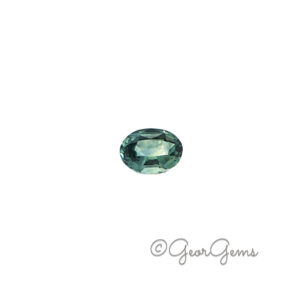 2.05ct Teal Sapphire - Oval