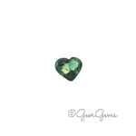 2.03ct Teal Sapphire - Heart Shape